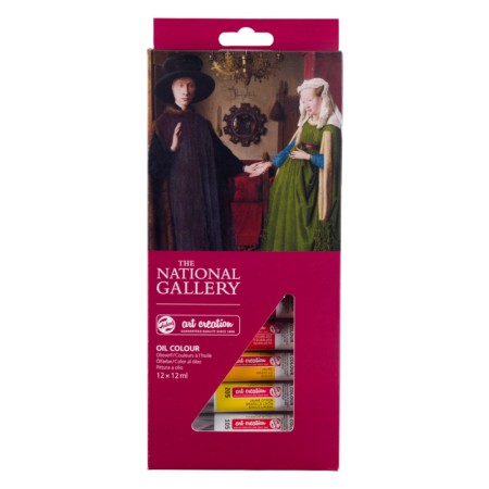 Zestaw farb olejnych TALENS Art Creation - Jan van Eyck - 12 ml - 12 kolorów