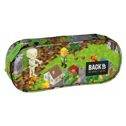 Przejdź do produktu Piórnik szkolny jednokomorowy DERFORM BackUP 7 - Game