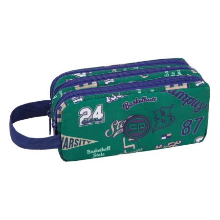 Piórnik szkolny trzykomorowy CoolPack Primus - American Retro