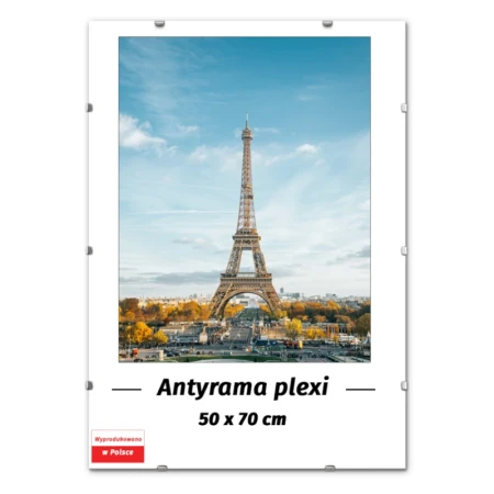 Antyrama B2 M-INTERIO z plexi - 50 x 70 cm