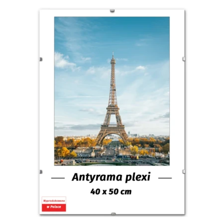 Antyrama M-INTERIO z plexi - 40 x 50 cm