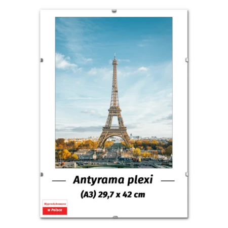 Antyrama A3 M-INTERIO z plexi - 29,7 x 42 cm
