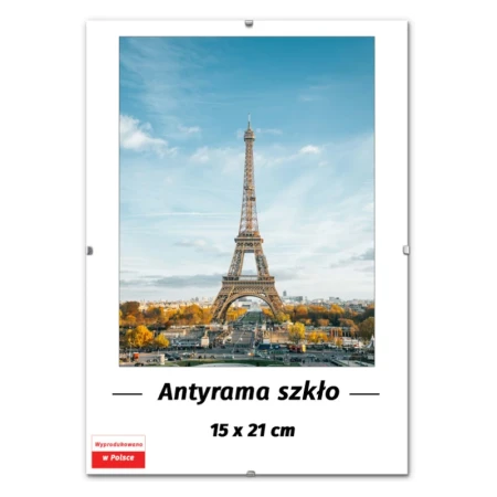 Antyrama M-INTERIO ze szkłem - 15 x 21 cm