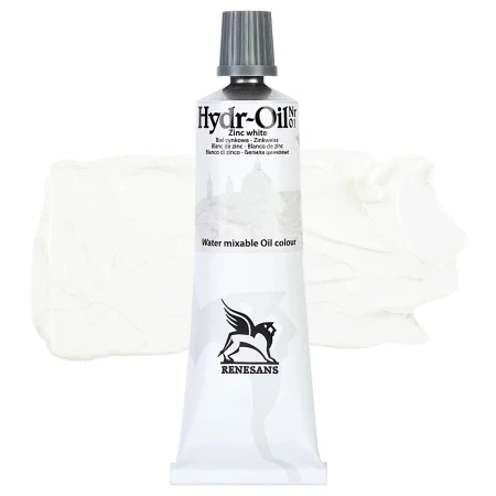 Farba olejna RENESANS Hydr-Oil 60 ml (01 - biel cynkowa)