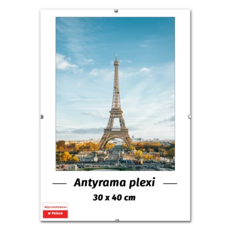 Antyrama M-INTERIO z plexi - 30 x 40 cm