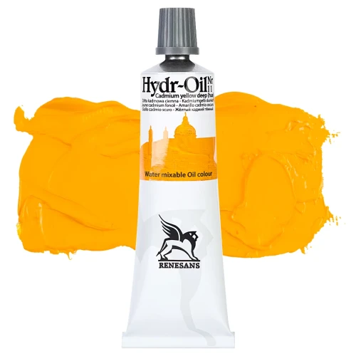 Przejdź do produktu Farba olejna RENESANS Hydr-Oil 60 ml (11 - żółta kadmowa ciemna)