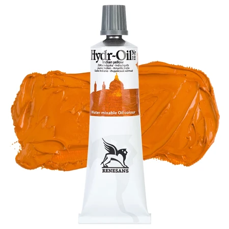 Farba olejna RENESANS Hydr-Oil 60 ml (12 - żółta indyjska)