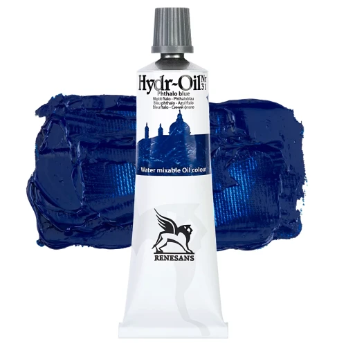 Przejdź do produktu Farba olejna RENESANS Hydr-Oil 60 ml (31 - błękit ftalo)