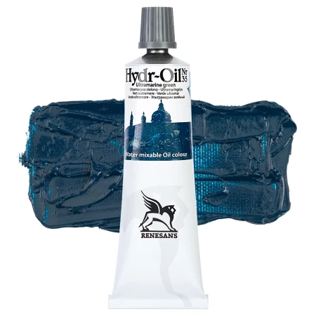 Farba olejna RENESANS Hydr-Oil 60 ml (35 - ultramaryna zielona)