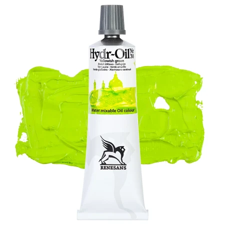Farba olejna RENESANS Hydr-Oil 60 ml (38 - zieleń żółtawa)