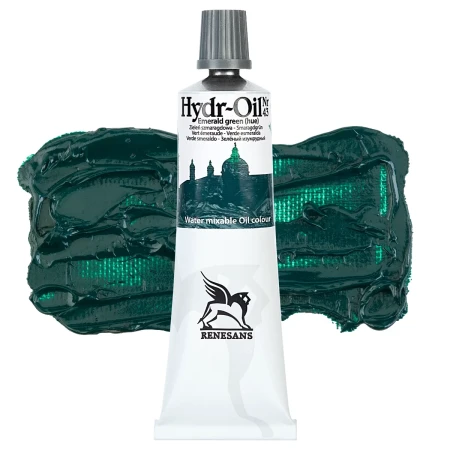 Farba olejna RENESANS Hydr-Oil 60 ml (43 - zieleń szmaragdowa)
