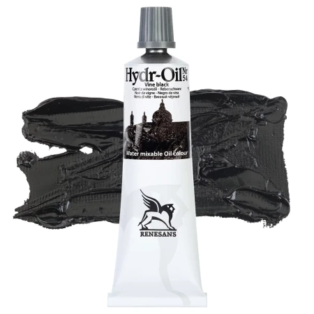 Farba olejna RENESANS Hydr-Oil 60 ml (54 - czerń z winorośli)
