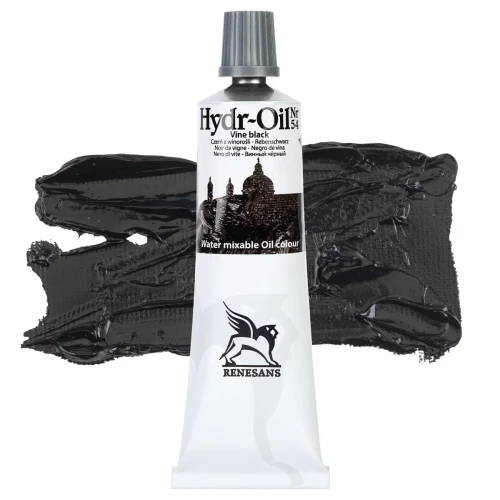 Przejdź do produktu Farba olejna RENESANS Hydr-Oil 60 ml (54 - czerń z winorośli)