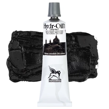Farba olejna RENESANS Hydr-Oil 60 ml (55 - czerń karbonowa)