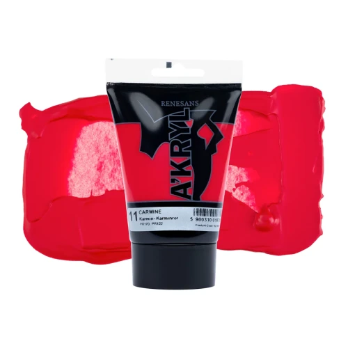Przejdź do produktu Farba akrylowa RENESANS A'KRYL 100 ml (11 - karmin)