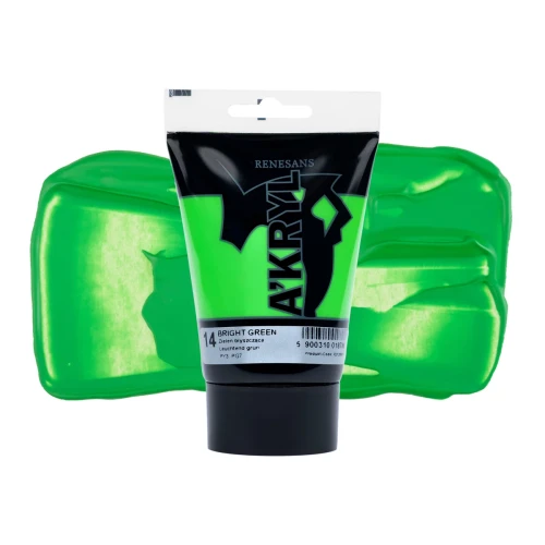 Przejdź do produktu Farba akrylowa RENESANS A'KRYL 100 ml (14 - zieleń błyszcząca)
