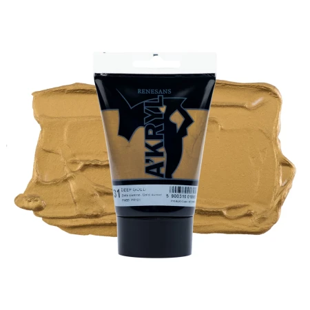 Farba akrylowa RENESANS A'KRYL 100 ml (31 - złoto ciemne)