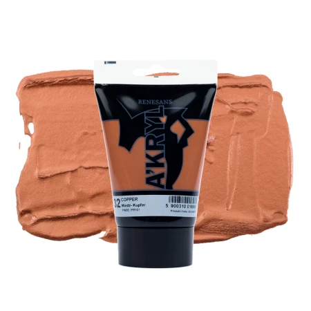 Farba akrylowa RENESANS A'KRYL 100 ml (32 - miedź)