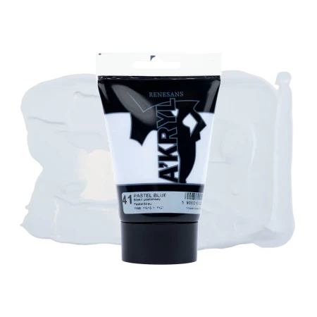 Farba akrylowa RENESANS A'KRYL 100 ml (41 - błękit pastelowy)