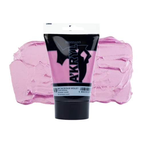 Przejdź do produktu Farba akrylowa RENESANS A'KRYL 100 ml (69 - fiolet mikowy)