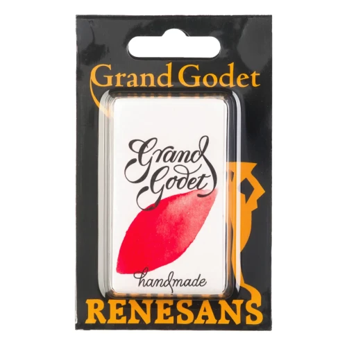 Przejdź do produktu Farba akwarelowa RENESANS Grand Godet 7 ml (06 - czerwień kadmowa jasna)
