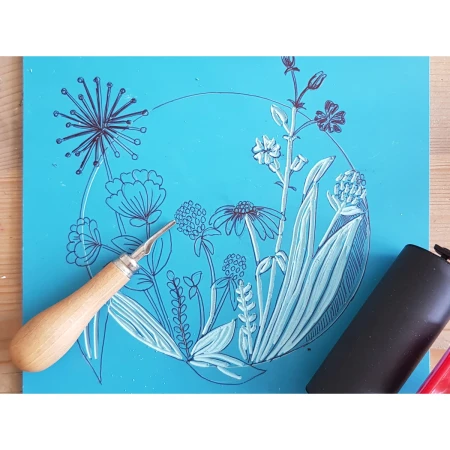 Płyta do linorytu TALENS Art Creation - linoleum miękkie - 4 mm
