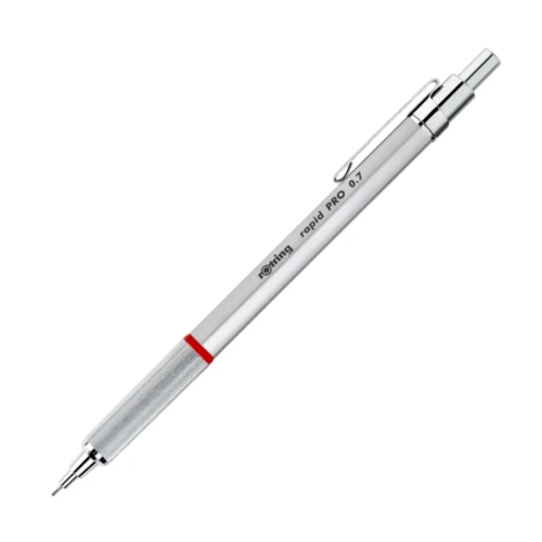 Przejdź do produktu Ołówek automatyczny ROTRING Rapid Pro - 0,7 mm - srebrny