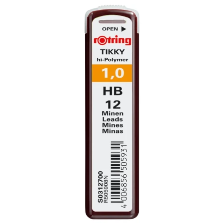 Grafity ROTRING Tikky Hi-Polymer - 1,0 mm - HB