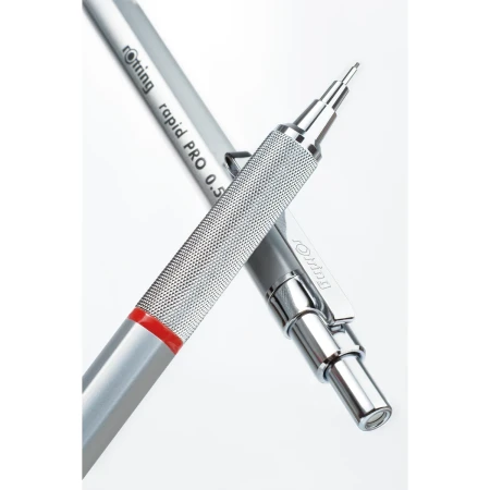 Ołówek automatyczny ROTRING Rapid Pro 0,5 mm 1904255 - srebrny