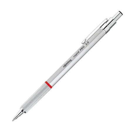 Ołówek automatyczny ROTRING Rapid Pro 2,0 mm 1904259 - srebrny