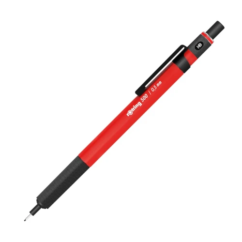 Przejdź do produktu Ołówek automatyczny ROTRING 500 - 0,5 mm - czerwony