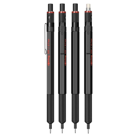 Ołówek automatyczny ROTRING 500 0,7 mm 2186326 - czarny