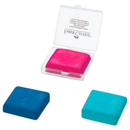 Gumka chlebowa FABER-CASTELL Trend - miks kolorów