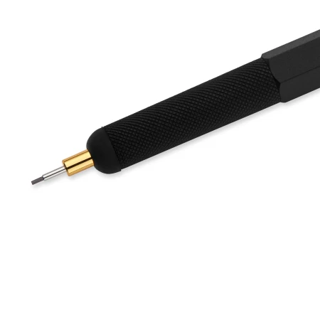 Ołówek automatyczny ROTRING 800+ 0,7 mm - część przednia otwarta