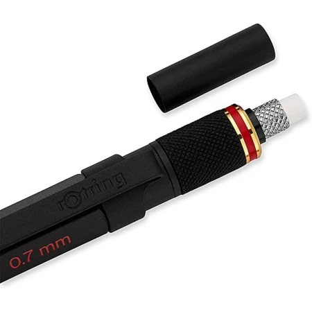 Ołówek automatyczny ROTRING 800+ 0,7 mm - gumka pod nasadką