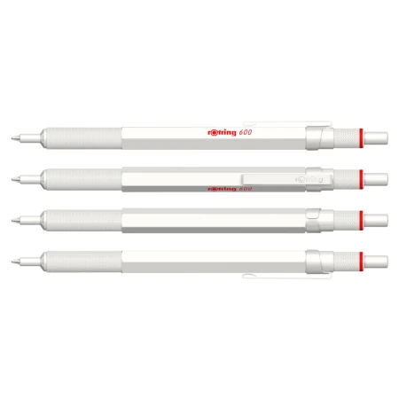 Długopis ROTRING 600 2183890 - white pearl - perłowobiały