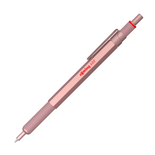 Przejdź do produktu Długopis ROTRING 600 - Rose Gold (różowozłoty)
