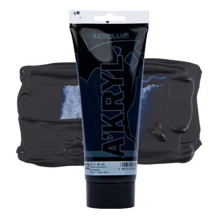 Farba akrylowa RENESANS A'KRYL 200 ml (22 - granat marynarski)