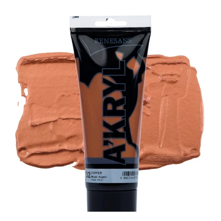 Farba akrylowa RENESANS A'KRYL 200 ml (32 - miedź)
