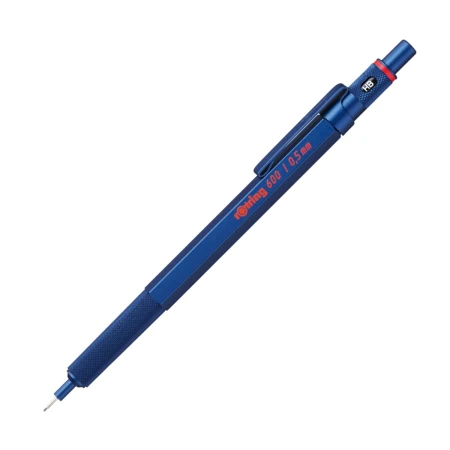 Ołówek automatyczny ROTRING 600 2114266 - 0,5 mm - niebieski
