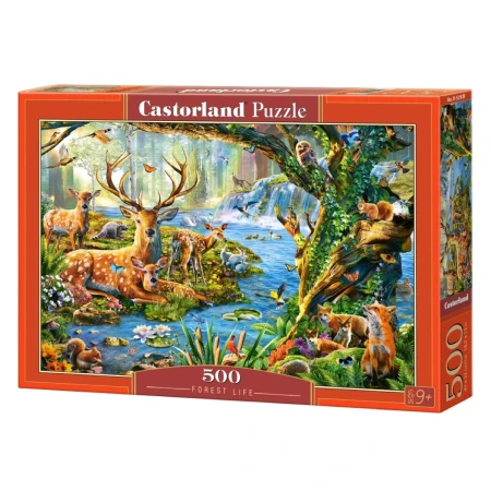 Puzzle CASTORLAND 500 - Forest Life