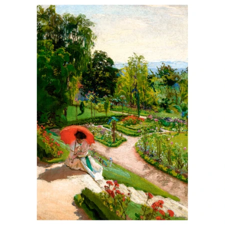 Puzzle CASTORLAND 500 - Red Umbrella, Józef Mehoffer