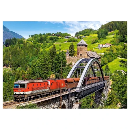 Puzzle CASTORLAND 500 - Train on the Bridge