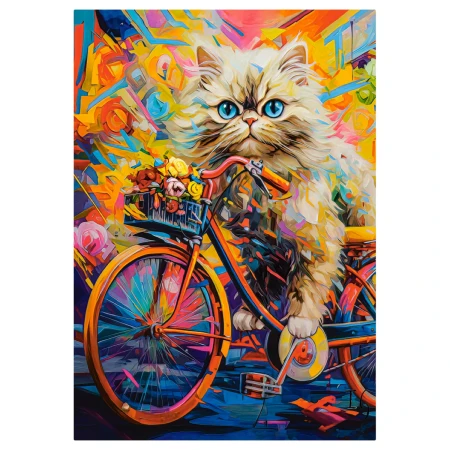 Puzzle CASTORLAND 500 - Kitten's Floral Ride