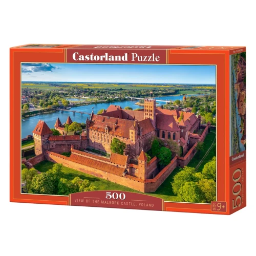 Przejdź do produktu Puzzle CASTORLAND 500 -  View of The Malbork Castle, Poland