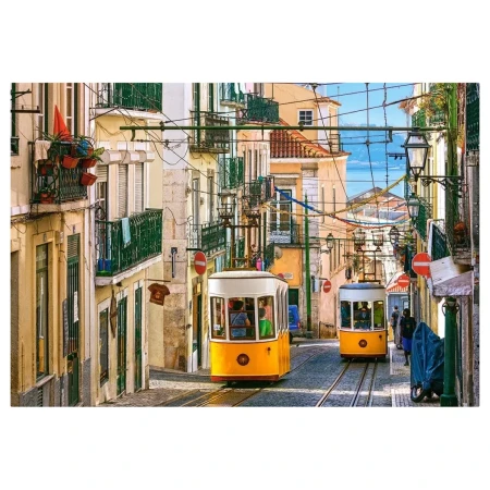 Puzzle CASTORLAND 1000 - Lisbon Trams, Portugal