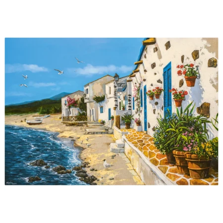 Puzzle CASTORLAND 1000 - Holiday Mood Magdalena Kępka Art.
