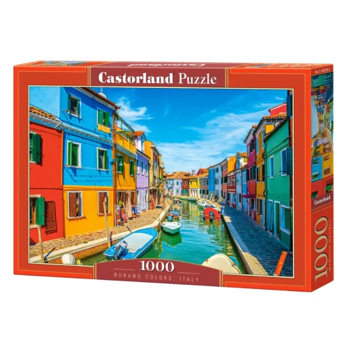 Przejdź do produktu Puzzle CASTORLAND 1000 - Burano Colors, Italy