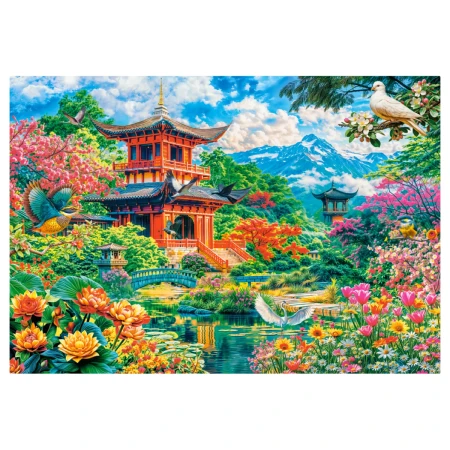 Puzzle CASTORLAND 1000 - Spring Garden of Harmony