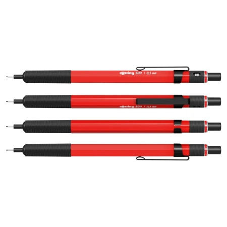 Ołówek automatyczny ROTRING 500 2218726 - 0,5 mm - czerwony